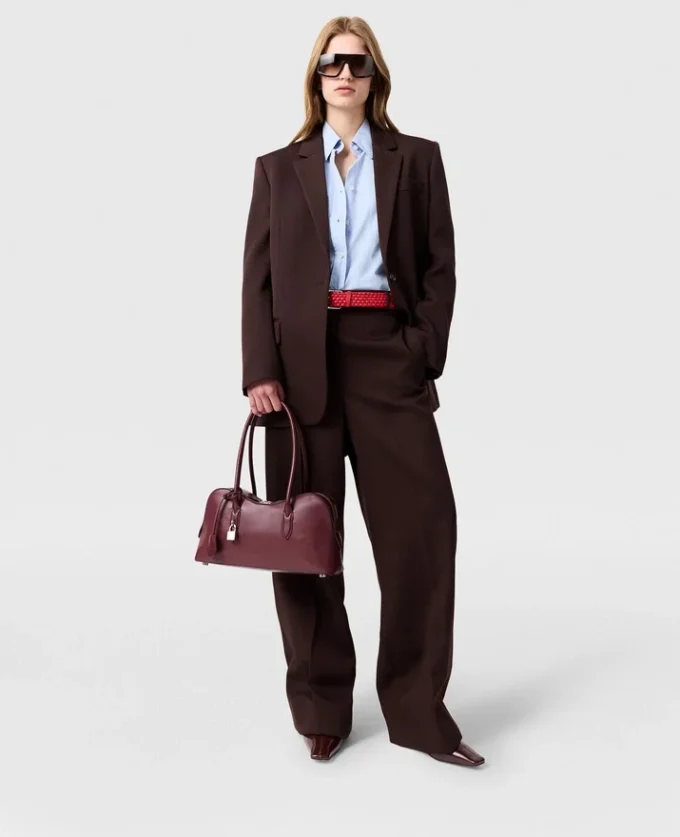 Single-Breasted Peak-Lapel Blazer Single-Breasted Peak-Lapel Blazer