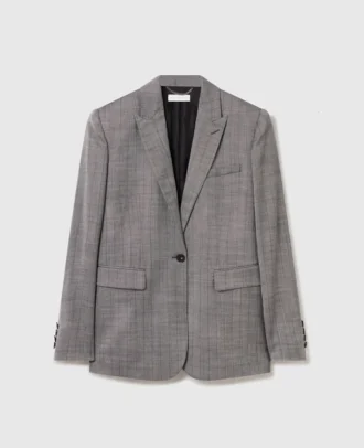 Single-Breasted Pinstripe Jacket Single-Breasted Pinstripe Jacket