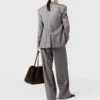 Single-Breasted Pinstripe Jacket Single-Breasted Pinstripe Jacket