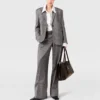 Single-Breasted Pinstripe Jacket Single-Breasted Pinstripe Jacket