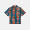 Skateboard Print Short-Sleeve Shirt