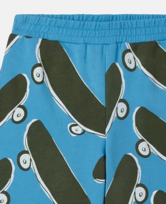 Skateboard Print Shorts Skateboard Print Shorts