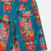 Skateboard Print Shorts Skateboard Print Shorts