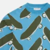 Skateboard Print Sweatshirt