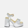 Skyla Double-Chromatic Mirrored Platform Sandals Skyla Double-Chromatic Mirrored Platform Sandals