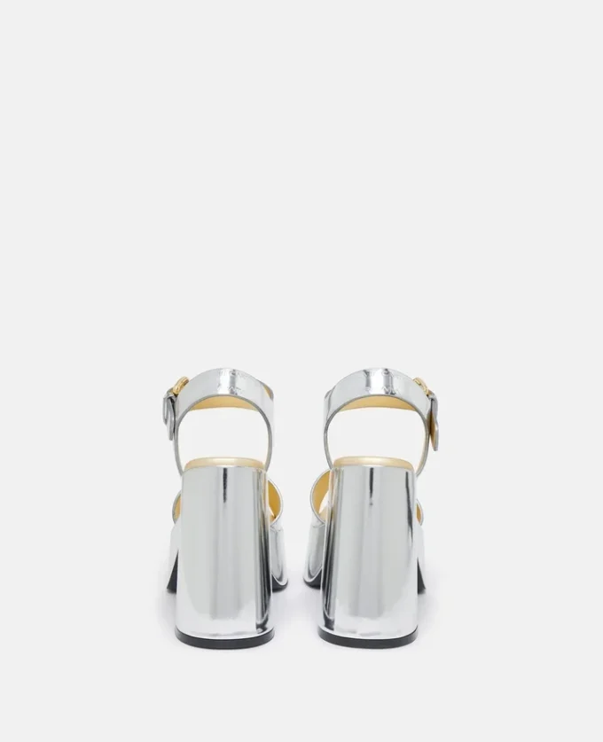 Skyla Double-Chromatic Mirrored Platform Sandals Skyla Double-Chromatic Mirrored Platform Sandals
