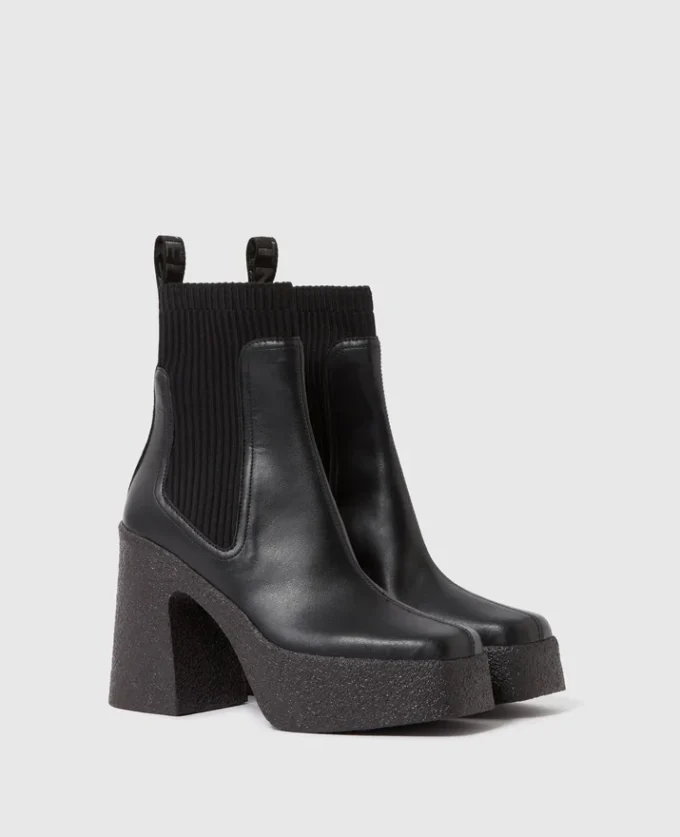 Skyla Heeled Sock Boots Skyla Heeled Sock Boots
