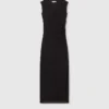 Sleeveless Crewneck Lace Midi Dress Sleeveless Crewneck Lace Midi Dress