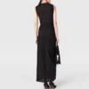 Sleeveless Crewneck Lace Midi Dress Sleeveless Crewneck Lace Midi Dress
