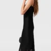 Sleeveless Lace Satin Midi Dress Sleeveless Lace Satin Midi Dress
