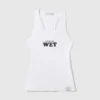 Slippery When Wet Racerback Tank Top Slippery When Wet Racerback Tank Top