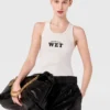 Slippery When Wet Racerback Tank Top Slippery When Wet Racerback Tank Top