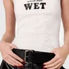 Slippery When Wet Racerback Tank Top Slippery When Wet Racerback Tank Top