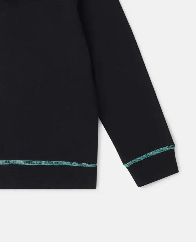 SMC Neon Trim Zip Hoodie SMC Neon Trim Zip Hoodie