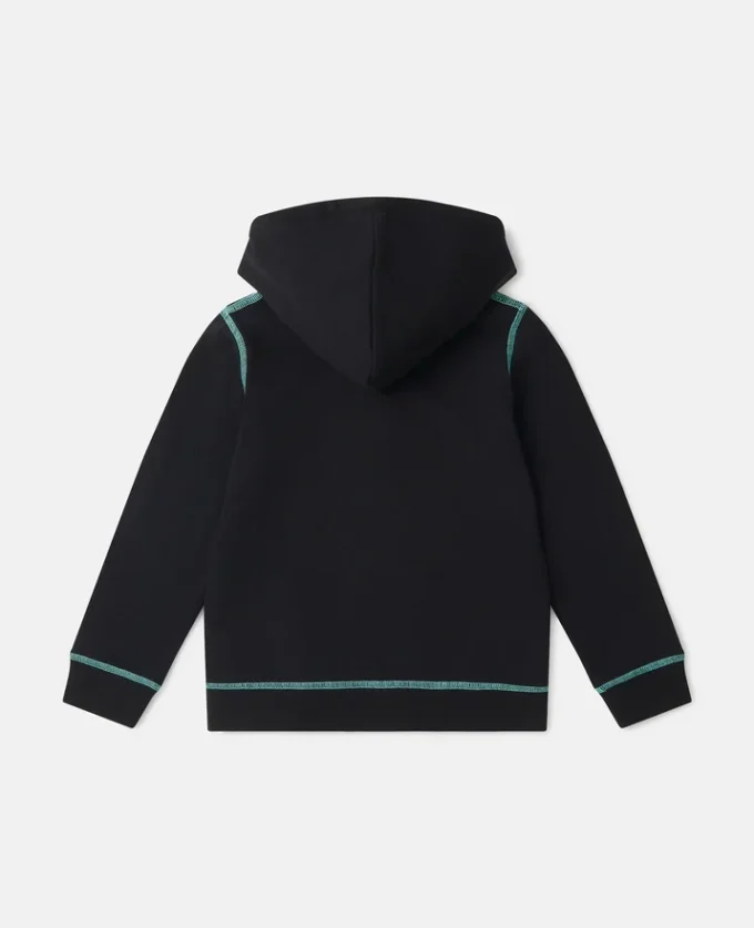 SMC Neon Trim Zip Hoodie SMC Neon Trim Zip Hoodie