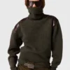 Snake Panel Turtleneck Sweater Snake Panel Turtleneck Sweater