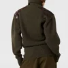 Snake Panel Turtleneck Sweater Snake Panel Turtleneck Sweater