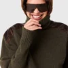 Snake Panel Turtleneck Sweater Snake Panel Turtleneck Sweater