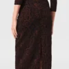 Snake Print Knit Midi Skirt Snake Print Knit Midi Skirt
