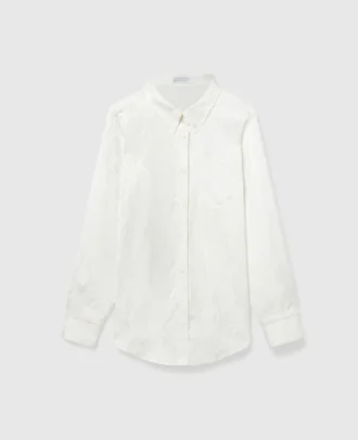Snake Print Long-Sleeve Shirt