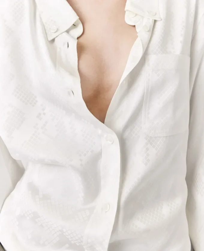 Snake Print Long-Sleeve Shirt Snake Print Long-Sleeve Shirt