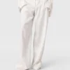 Snake Print Pleated Straight-Leg Pants Snake Print Pleated Straight-Leg Pants