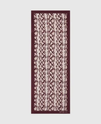 Snake Print Square Scarf Snake Print Square Scarf
