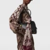 Snake Print Square Scarf Snake Print Square Scarf