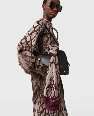 Snake Print Square Scarf Snake Print Square Scarf