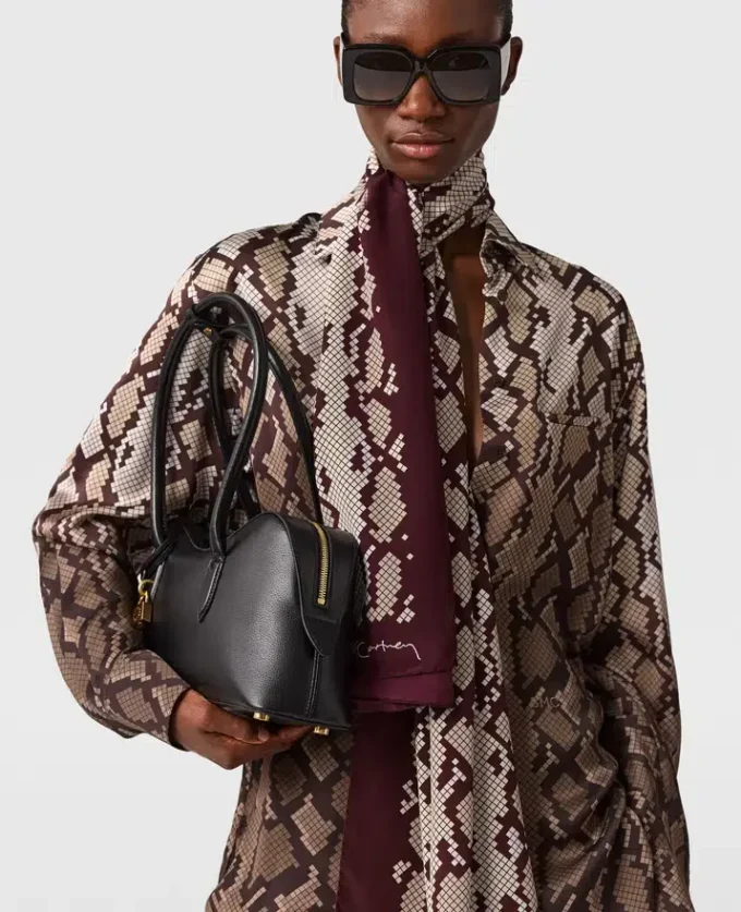 Snake Print Oversized Shirt Snake Print Oversized Shirt