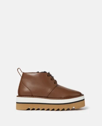 Sneak-Elyse Plush Teddy-Lined Desert Boots Sneak-Elyse Plush Teddy-Lined Desert Boots