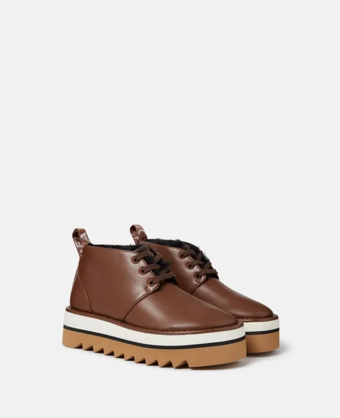 Sneak-Elyse Plush Teddy-Lined Desert Boots Sneak-Elyse Plush Teddy-Lined Desert Boots