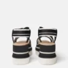 Sneak-Elyse Striped Platform Sandals Sneak-Elyse Striped Platform Sandals