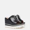 Sneak-Elyse Zip Slide Wedge Sandals Sneak-Elyse Zip Slide Wedge Sandals