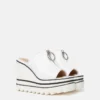 Sneak-Elyse Zip Slide Wedge Sandals Sneak-Elyse Zip Slide Wedge Sandals