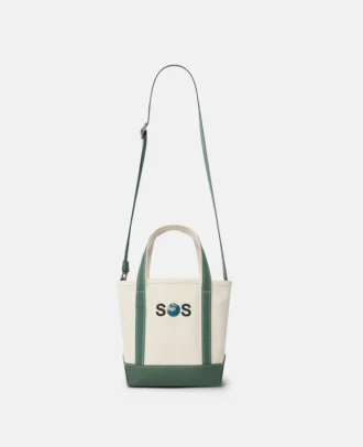 SOS Embroidered Small Tote Bag