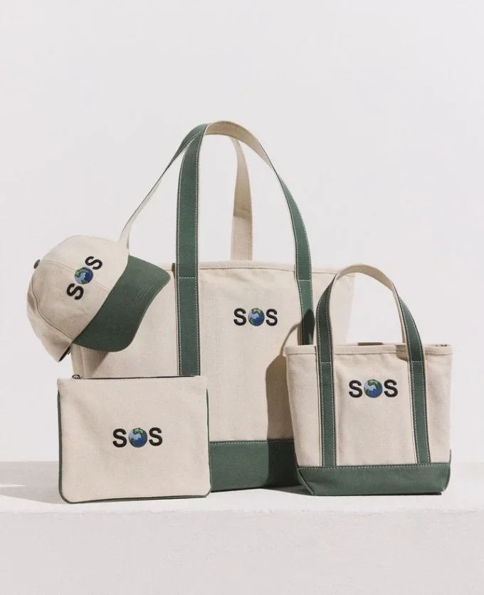 SOS Embroidered Baseball Cap SOS Embroidered Baseball Cap