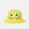 Spongebob Graphic Crochet Bucket Hat Spongebob Graphic Crochet Bucket Hat