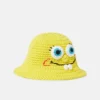 Spongebob Graphic Crochet Bucket Hat Spongebob Graphic Crochet Bucket Hat