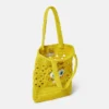 SpongeBob Graphic Crochet Tote Bag SpongeBob Graphic Crochet Tote Bag