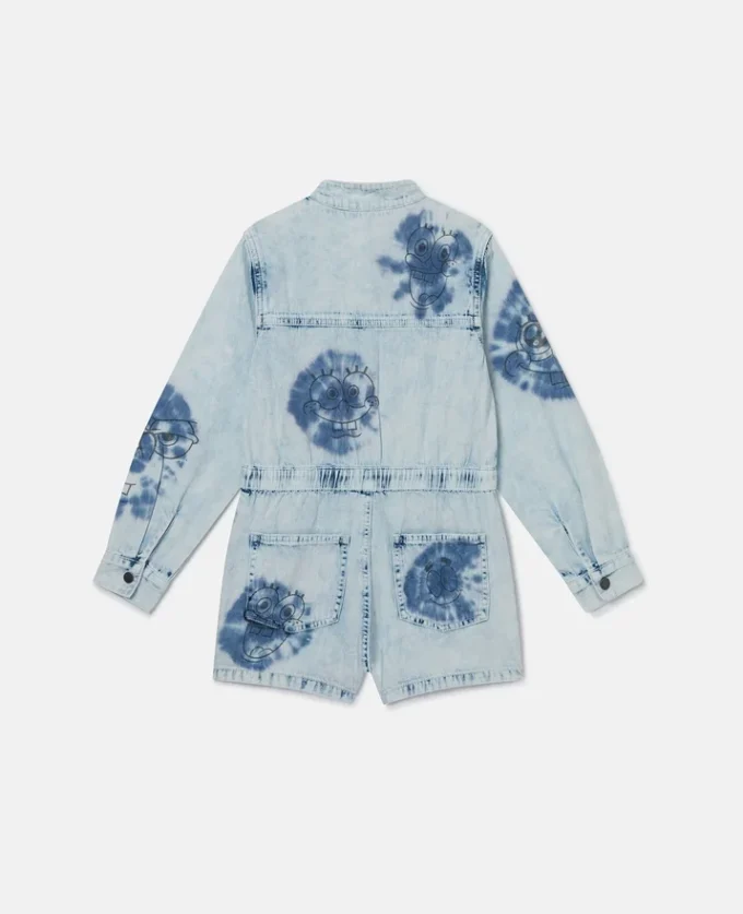 SpongeBob Graphic Denim Dress SpongeBob Graphic Denim Dress