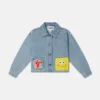 SpongeBob Graphic Denim Jacket SpongeBob Graphic Denim Jacket