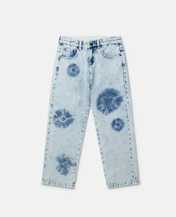 SpongeBob Graphic Denim Jeans SpongeBob Graphic Denim Jeans