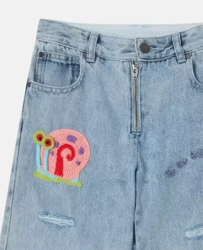 SpongeBob Graphic Denim Jeans SpongeBob Graphic Denim Jeans