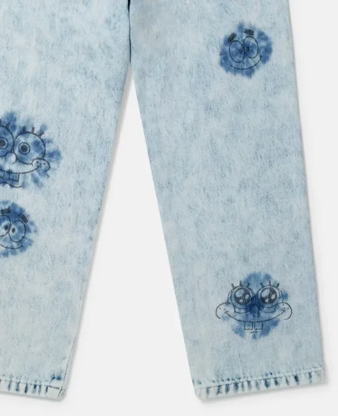 SpongeBob Graphic Denim Jeans SpongeBob Graphic Denim Jeans