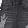 SpongeBob Graphic Denim Shorts SpongeBob Graphic Denim Shorts