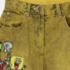 SpongeBob Graphic Denim Shorts SpongeBob Graphic Denim Shorts