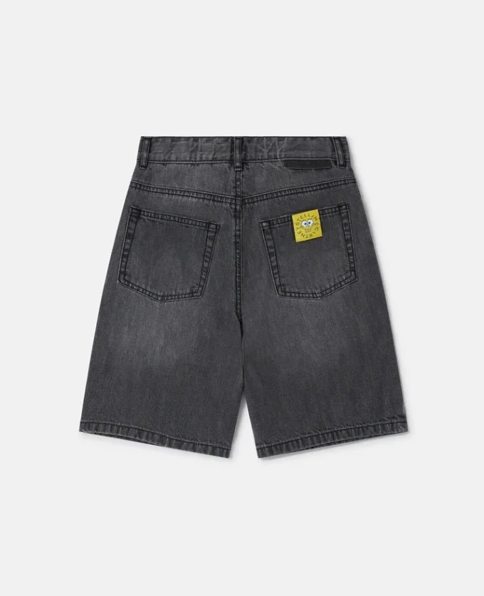 SpongeBob Graphic Denim Shorts SpongeBob Graphic Denim Shorts