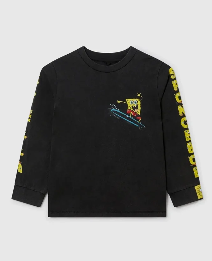 SpongeBob Graphic Long-Sleeve T-Shirt SpongeBob Graphic Long-Sleeve T-Shirt