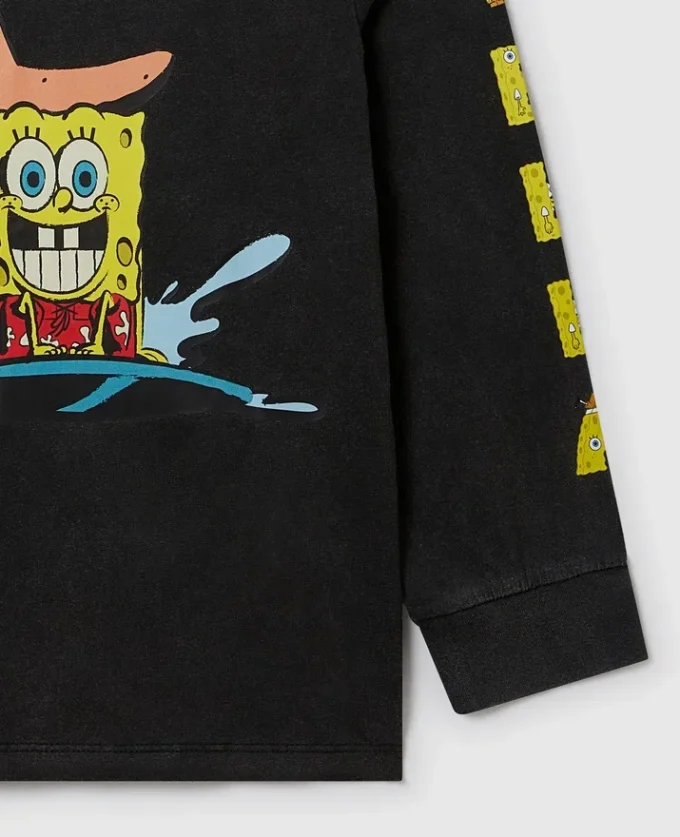 SpongeBob Graphic Long-Sleeve T-Shirt SpongeBob Graphic Long-Sleeve T-Shirt